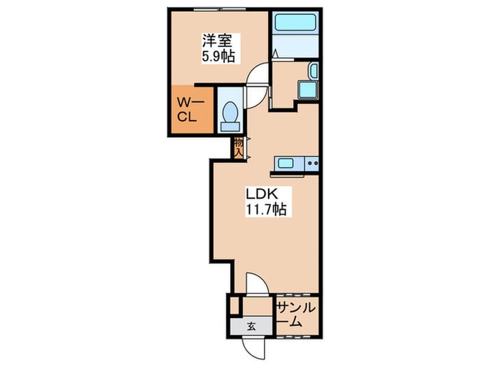 間取り図 Piacere