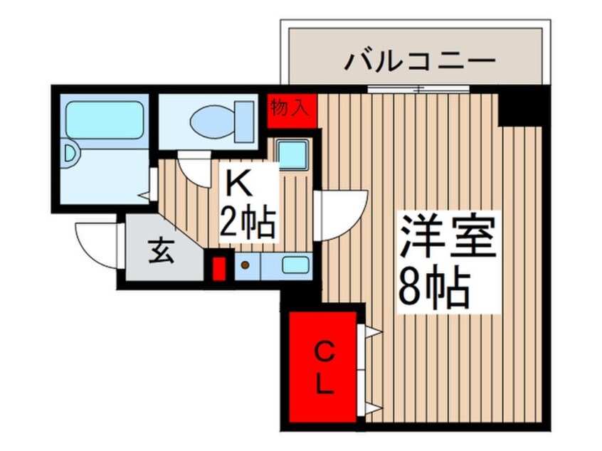 間取図 アルモニ－別所