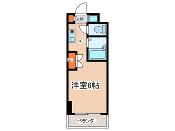 間取図 サンヴェ－ル府中