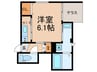 ｱｲﾋﾞｽしもきた 1Kの間取り