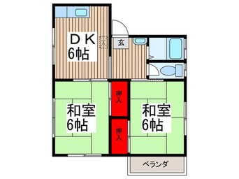 間取図 霞コ－ポ