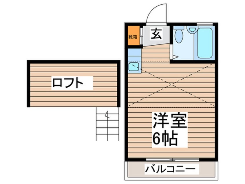 間取図 パ－ルメゾン
