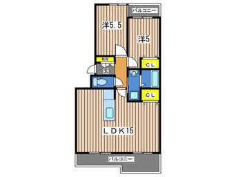 間取図 名瀬東ハイツ