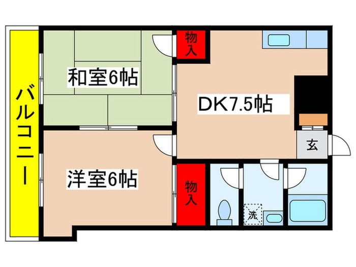 間取り図 ベルテ新百合ヶ丘