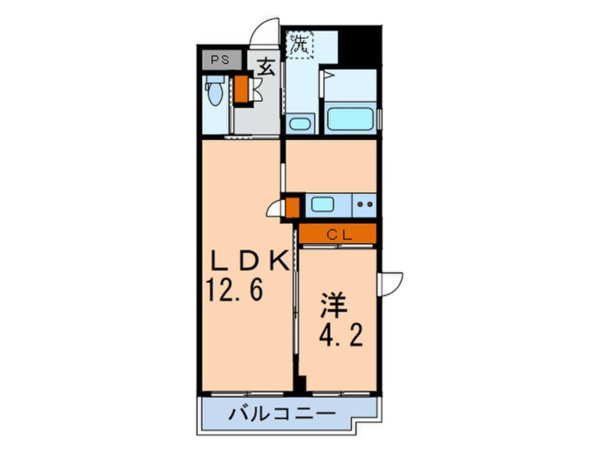 間取図 アザレア根津