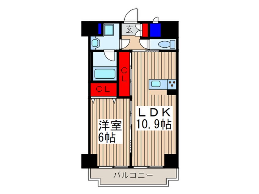 間取図 Elvita