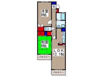 間取図 ファラオイン浦和