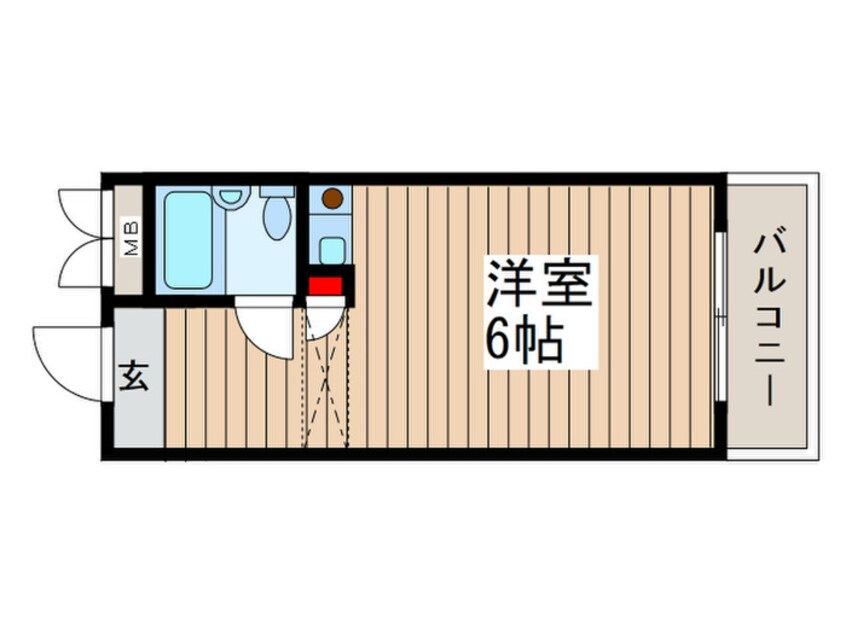 間取図 フェリ－ニ東高円寺