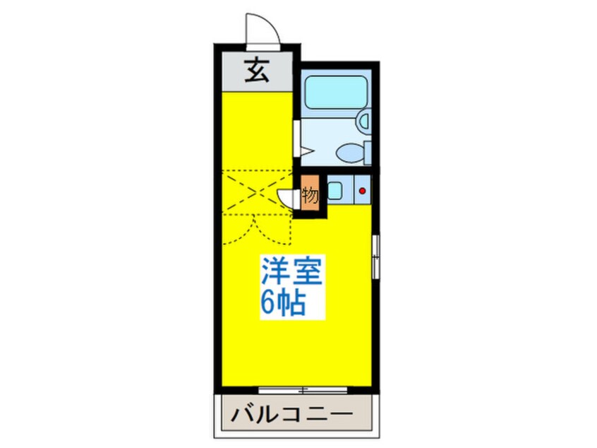 間取図 フェリ－ニ東高円寺