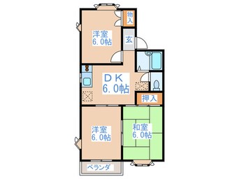 間取図 ベルレーヌ