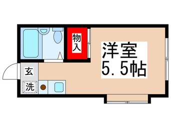 間取図 コ－ポ有木