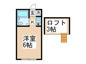 間取図 コ－ポ有木