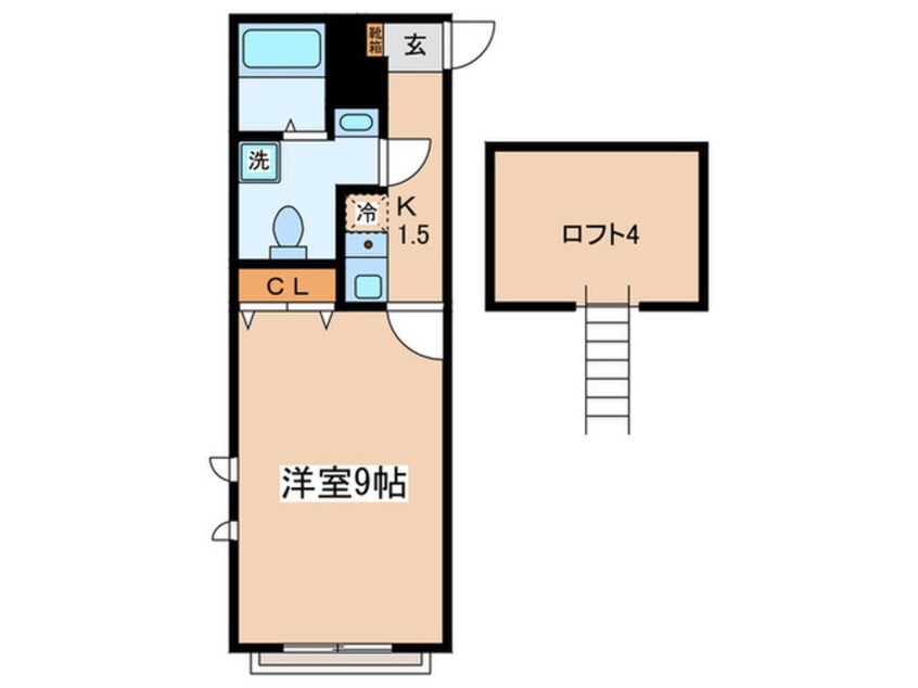 間取図 カトルセゾン調布