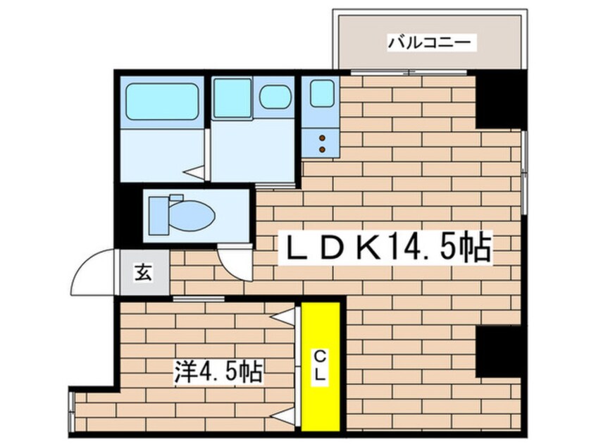 間取図 レガーロ石川町