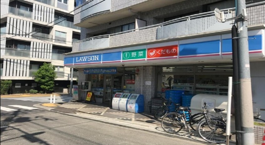 ローソン　赤塚4丁目店(コンビニ)まで396m ラフォ－レ赤塚