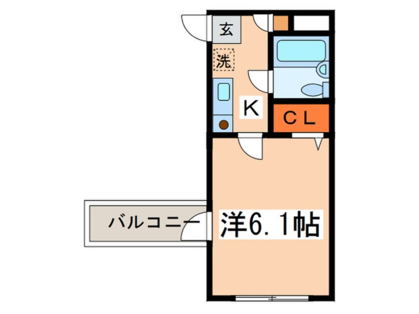 間取図 府中ペガサスビル