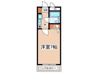 間取図 府中ペガサスビル