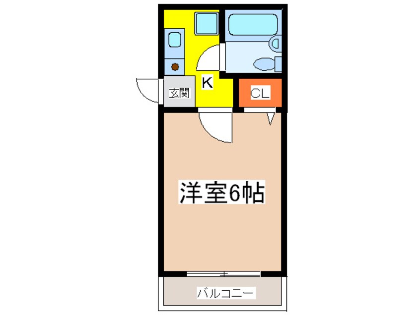 間取図 府中ペガサスビル