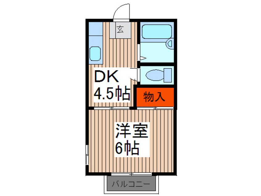 間取図 ベルメゾン * Ｃ