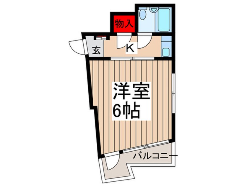 間取図 コーポエレガンス