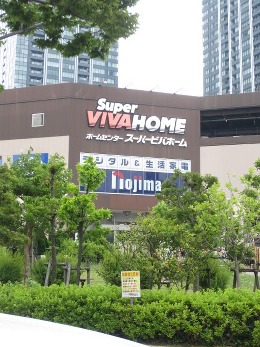スーパービバホーム(電気量販店/ホームセンター)まで140m 東京フロントコ－ト(A804)