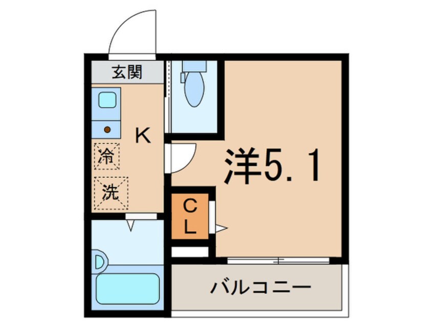 間取図 フェリシテ大崎