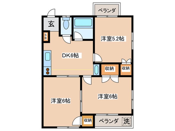 間取り図 ヴィラアライ成城