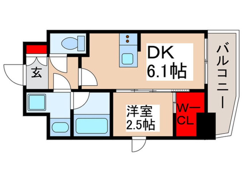 間取図 ＳＹＦＯＲＭＥ木場