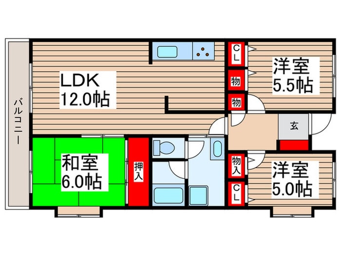 間取り図 センチュリーキャニオン