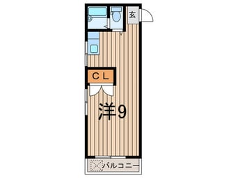 間取図 メゾンクレソンⅠ