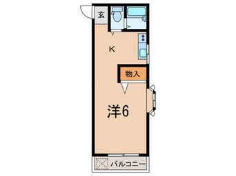 間取図 メゾンクレソンⅠ