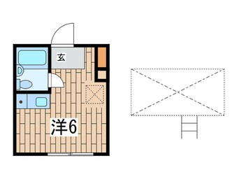 間取図 マ－ブルコ－ト横須賀