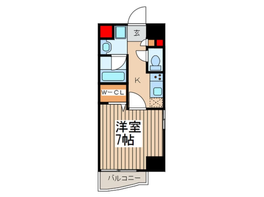 間取図 エムワイ　ヘリテージ