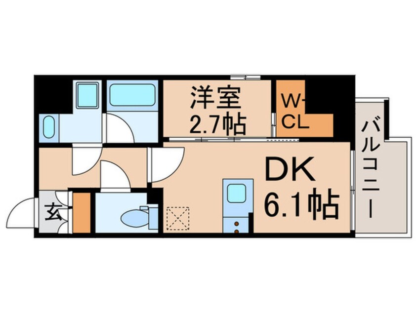 間取図 ＳＹＦＯＲＭＥ木場Ⅱ