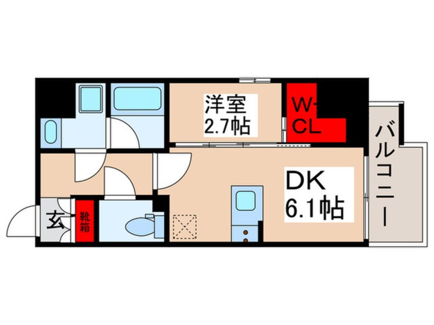 間取図 ＳＹＦＯＲＭＥ木場Ⅱ