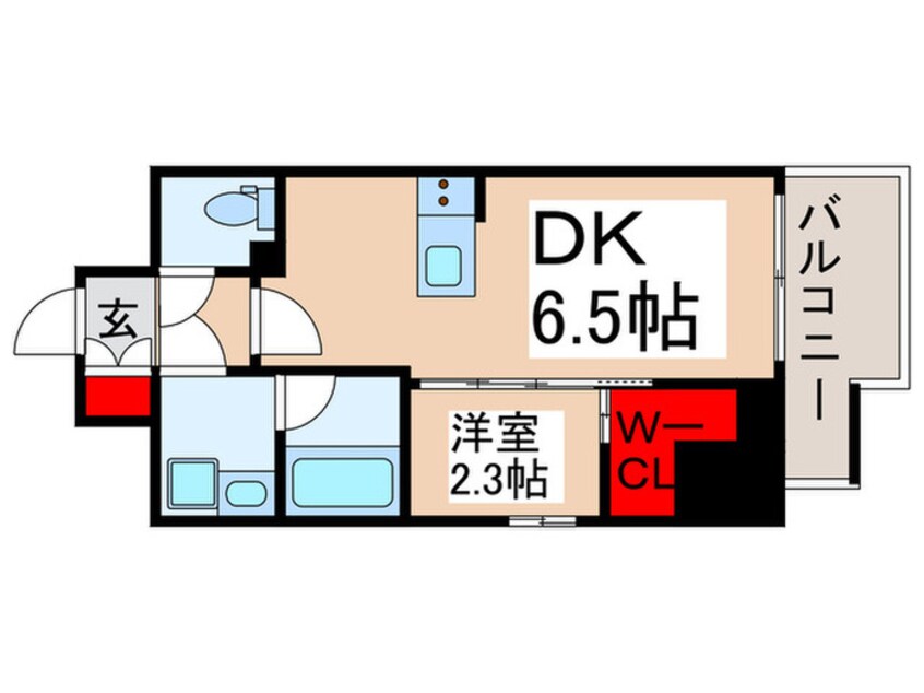 間取図 ＳＹＦＯＲＭＥ木場Ⅱ