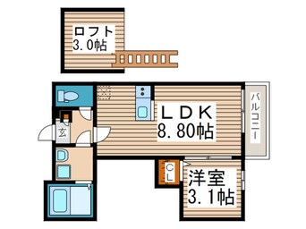 間取図 Ｂｅｓｔ Ｓｔａｇｅ三郷中央