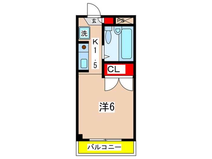 間取り図 スプリングス日吉