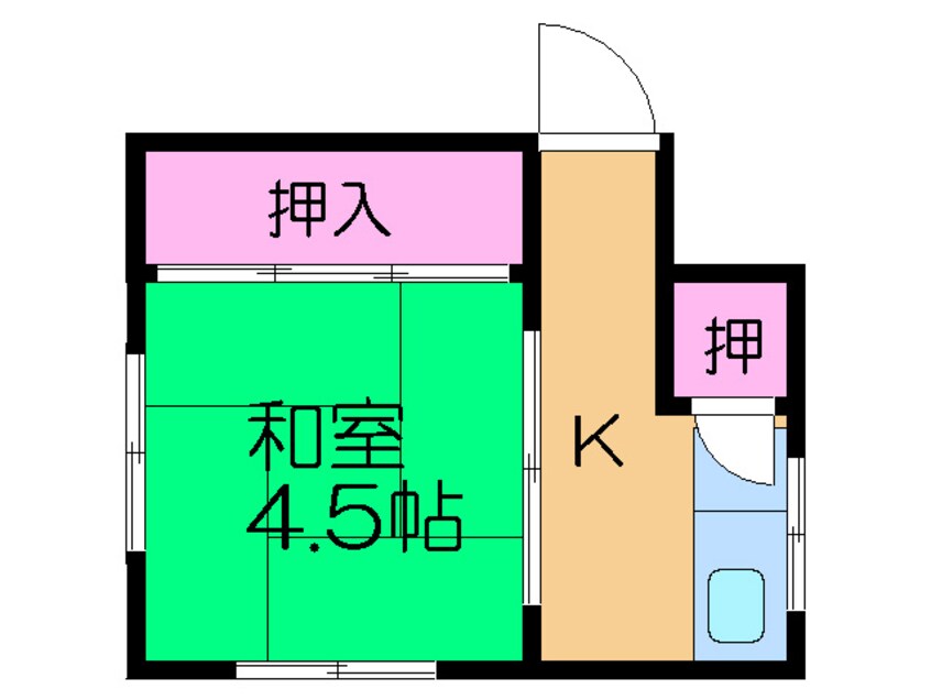 間取図 金井荘