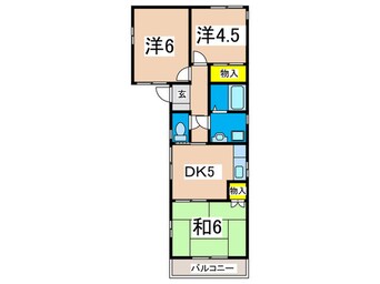 間取図 ヴィオラ檜