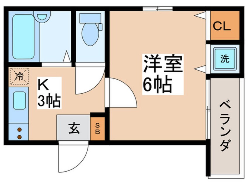 間取図 エスポワール