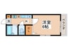エスポワール 1Kの間取り