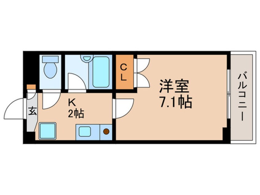 間取図 蓮根ハイム