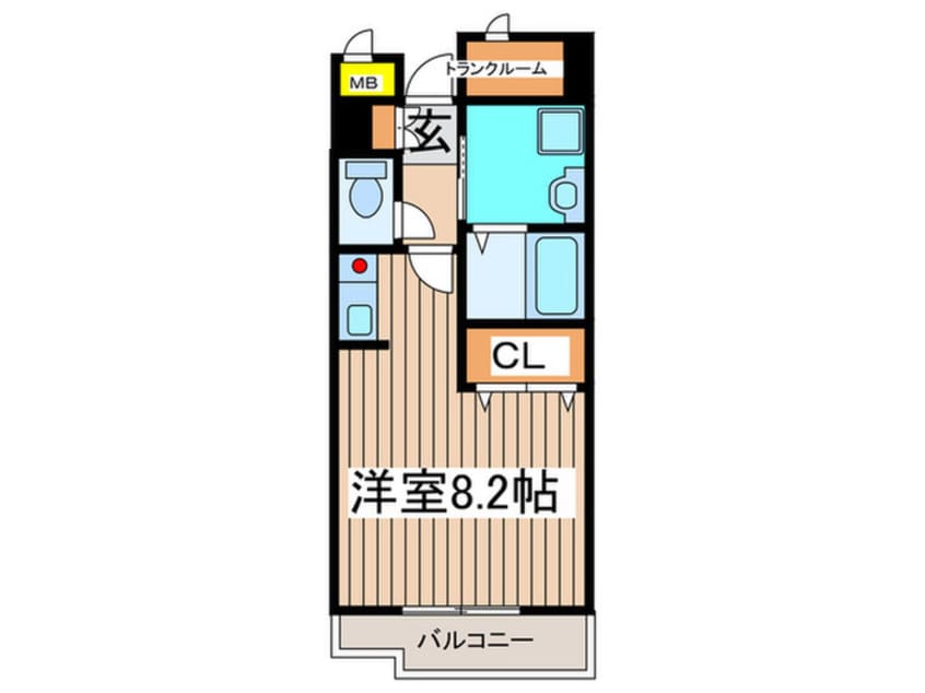 間取図 レフィナ－ドＥ