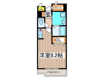 間取図 レフィナ－ドＥ