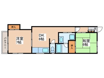 間取図 コ－ポ橋本