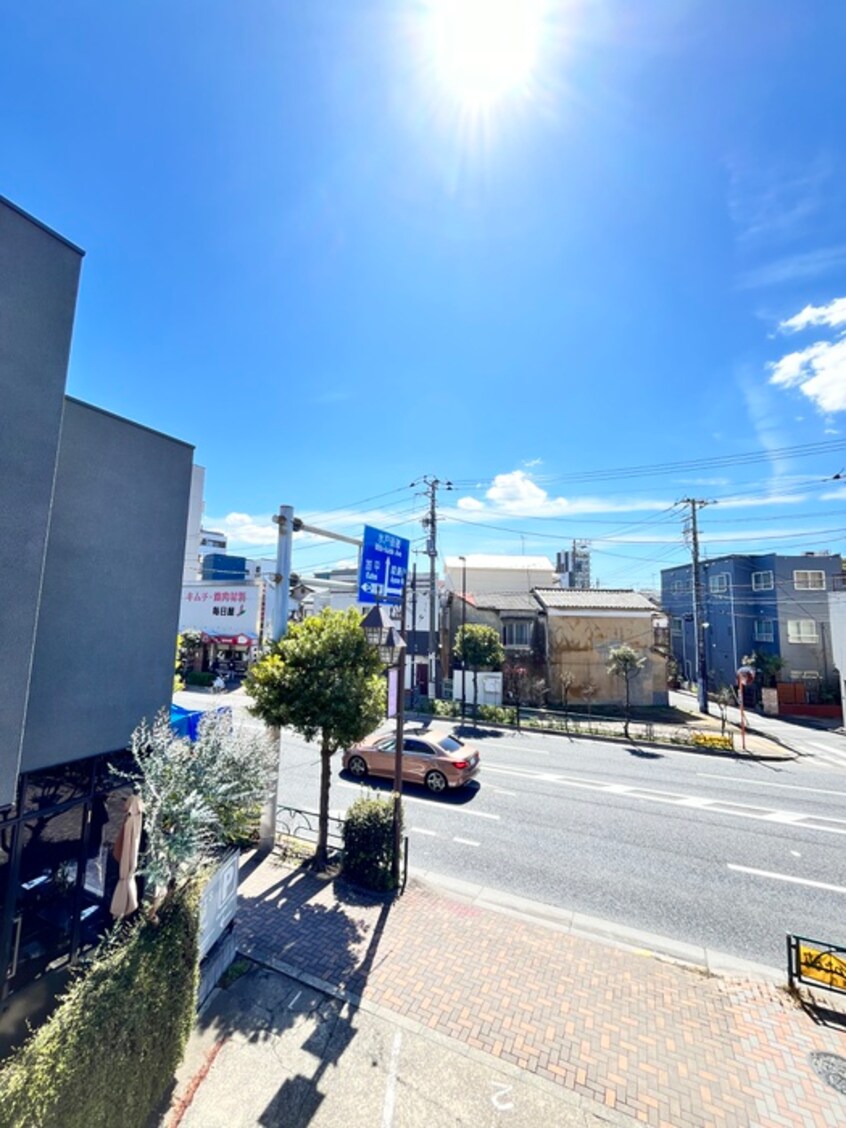 室内からの展望 コ－ポ橋本