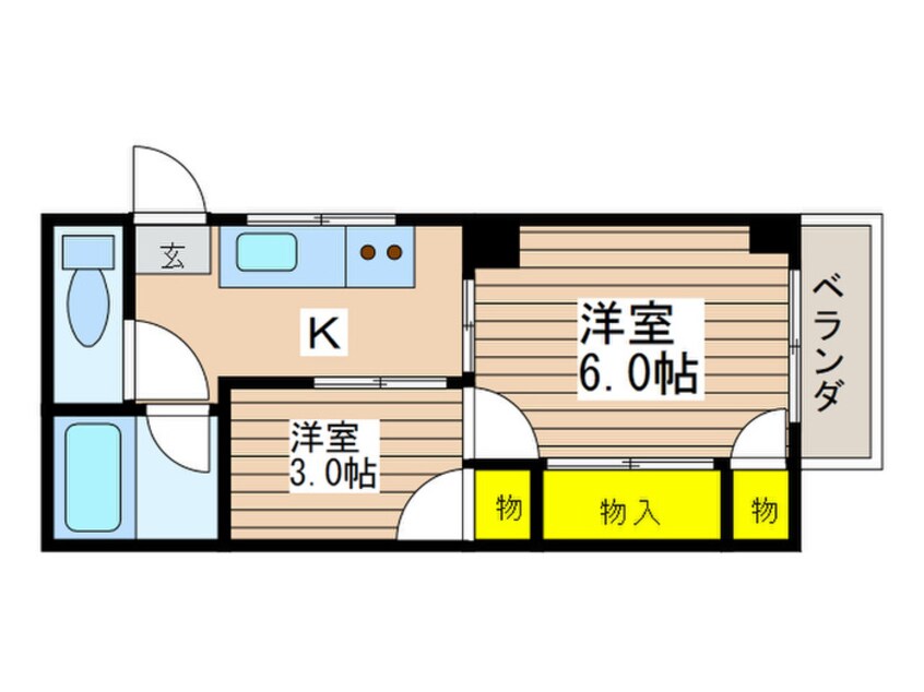 間取図 山口ビル