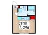 ヴィラート新柴又 1Rの間取り