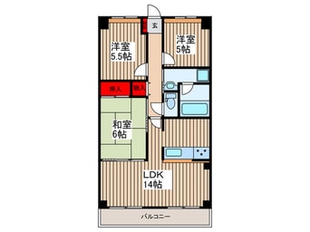 間取図 七里ガーデン